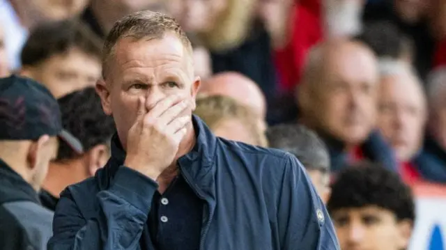Hearts head coach Wouter Vrancken