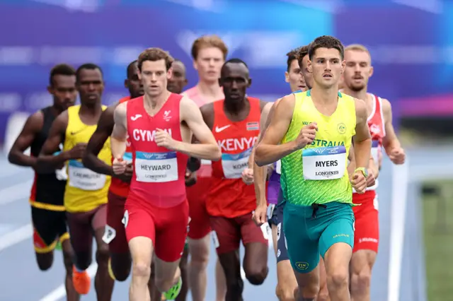 Cameron Myers of Team Australia competes in the Men's One Mile Round 1