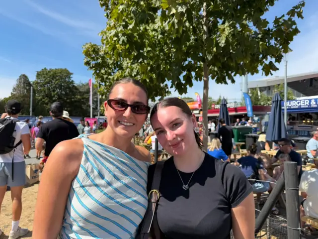 Ruby Weston (right) and Mia Slevin (left)