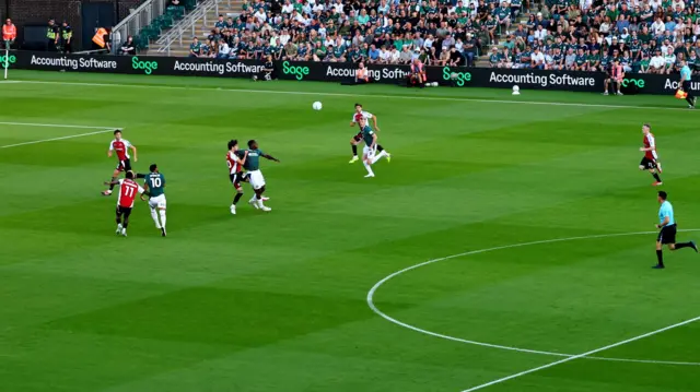 Plymouth v Exeter match action