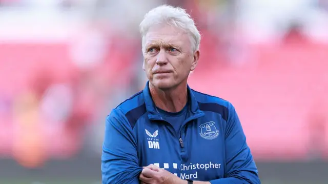 verton Manager / Head Coach David Moyes during the pre-season friendly match between Stoke City and Everton