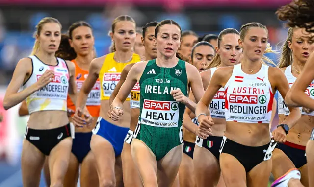 Runners in the 5,000m