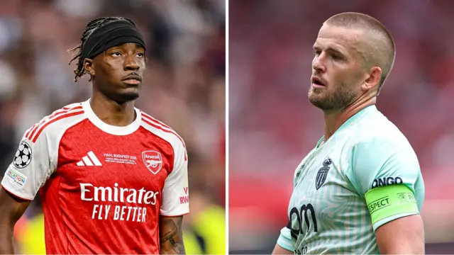 Noni Madueke and Eric Dier
