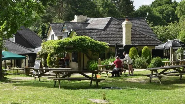 Garden of the High Corner Inn