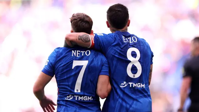 Pedro Neto and Enzo Fernandez