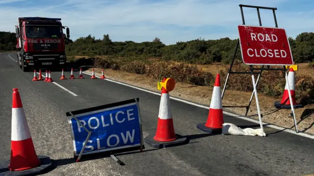 A31 road closure