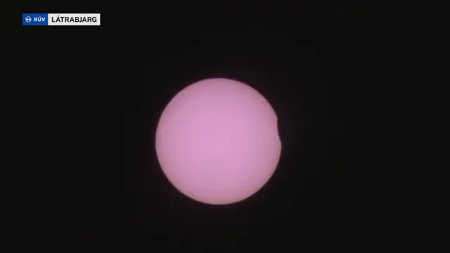 Sun in Iceland