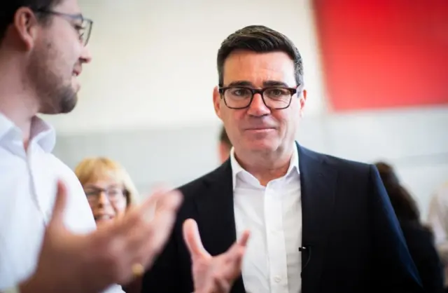 Andy Burnham in Stevenage