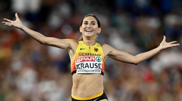 Gold medallist Germany's Gesa Felicitas Krause