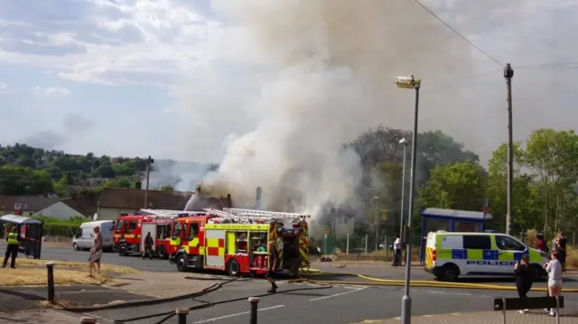 Druids Heath fire