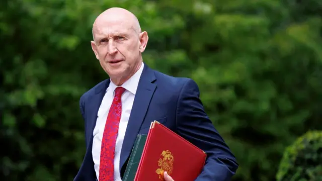 Britain's Chancellor of the Exchequer John Healey