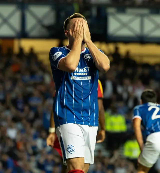 Rangers 1-1 Jagiellonia Bialystock (agg 2-3)