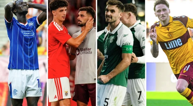 Rangers, Hearts, Hibs and Motherwell