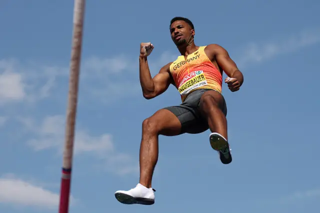 Leo Neugebauer of Team Germany competes