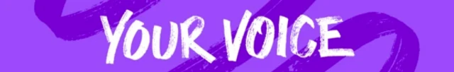 Your Voice banner
