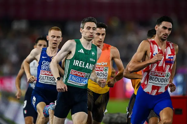 Mark English of Ireland during the men's 800m final