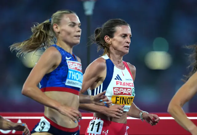 Alice Finot of Team France competes