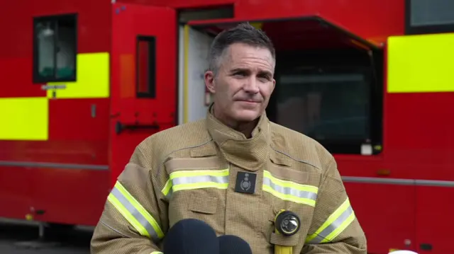 West Midlands Fire Service Chief Fire Officer Simon Tuhill