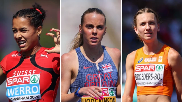 Audrey Werro, Keely Hodgkinson, Femke Broeders-Bol