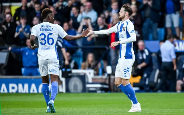 Killie celebrate
