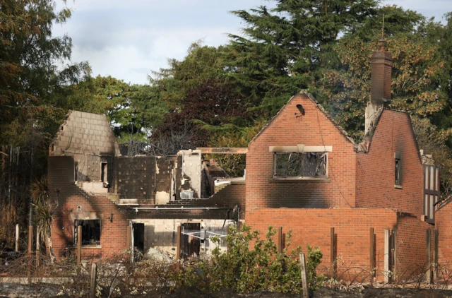 Stourbridge property affected by fire