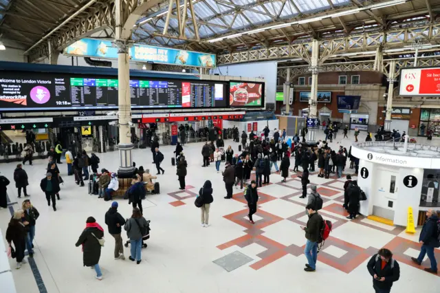 Victoria Railway Station.