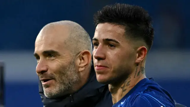 Enzo Maresca and Enzo Fernandez