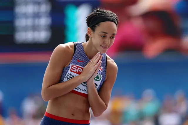 Katarina Johnson-Thompson of Team Great Britain