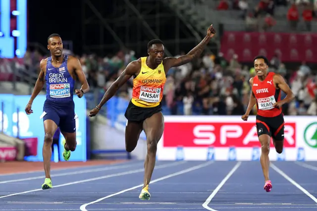 Ansah wins gold