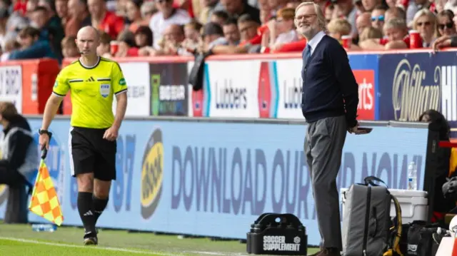Dundee manager Steven Pressley