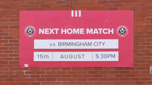 Sign at Bramall Lane