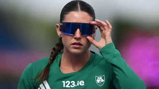 Kate O'Connor of Ireland before competing