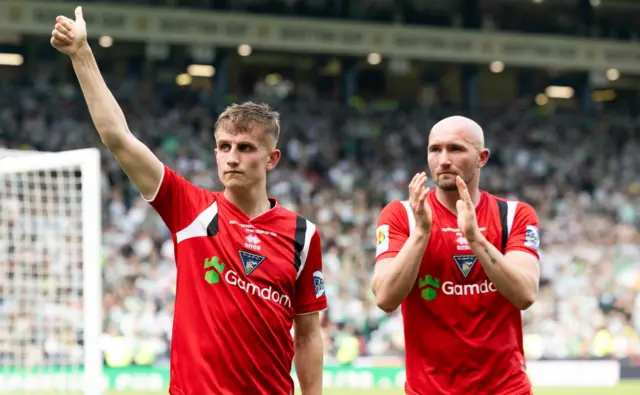 Dunfermline lost the Scottish Cup final to Celtic