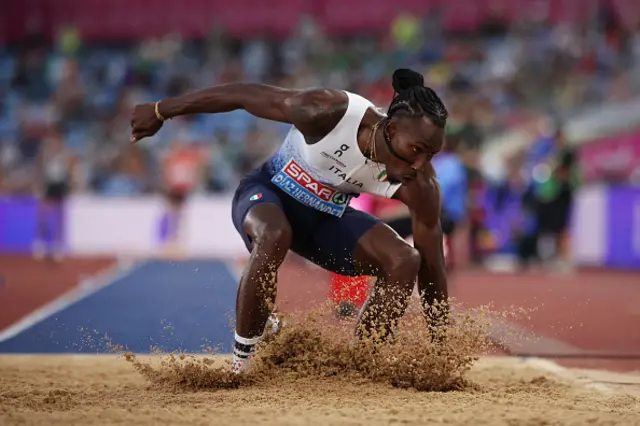Andy Diaz Hernandez of Team Italy competes