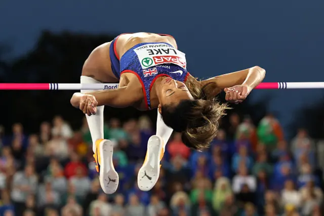 Morgan Lake of Team Great Britain competes