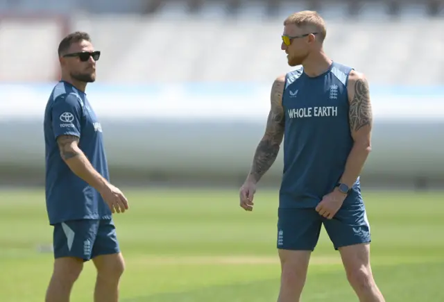 Brendon McCullum and Ben Stokes