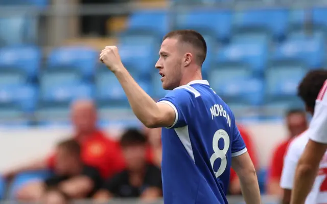 Cardiff City midfielder Jack Moylan