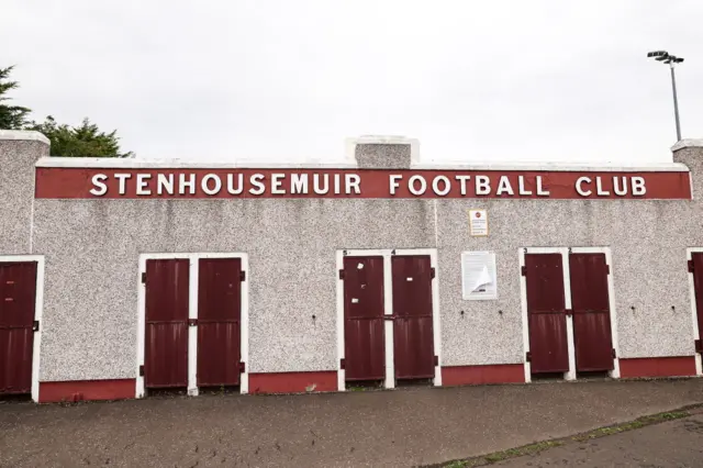 Ochilview Park, home of Stenhousemuir