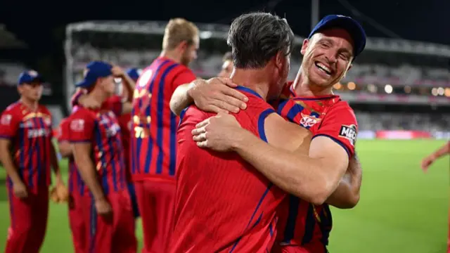 Jos Buttler celebrates