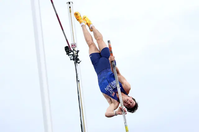 Owen Heard of Team Great Britain competes