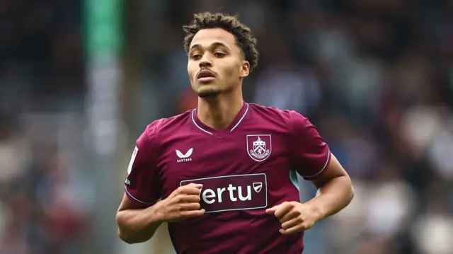Max Alleyne on the pitch
