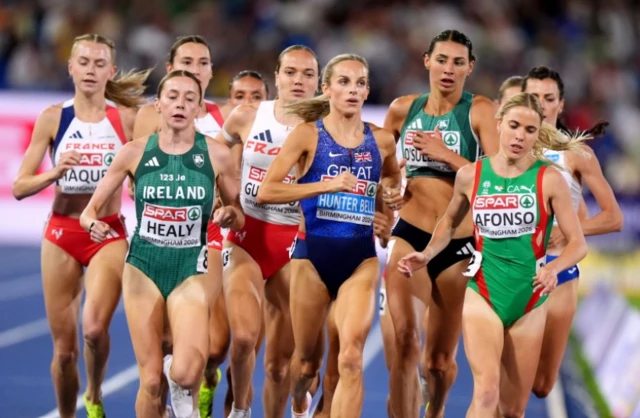 Georgia Hunter Bell of Great Britain during the Women's 1500m Final