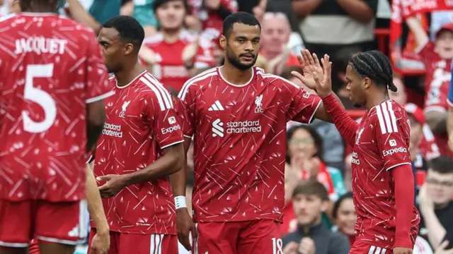 Liverpool celebrate