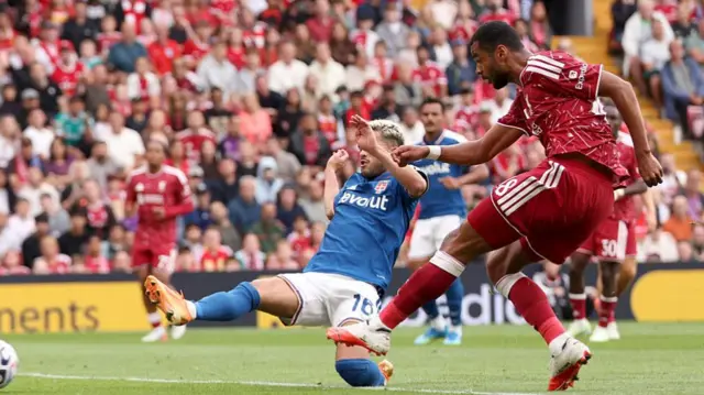 Gakpo scoring