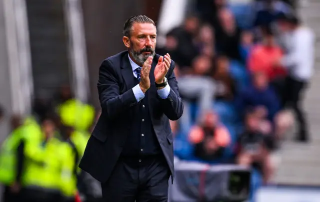 Rangers manager Derek McInnes