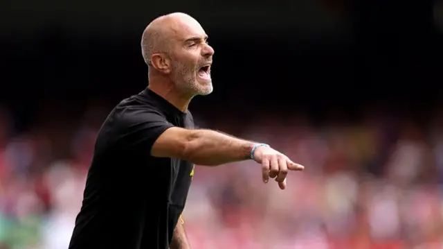 Maresca shouting
