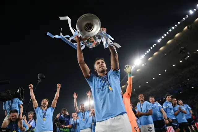 Manchester City midfielder Rodri