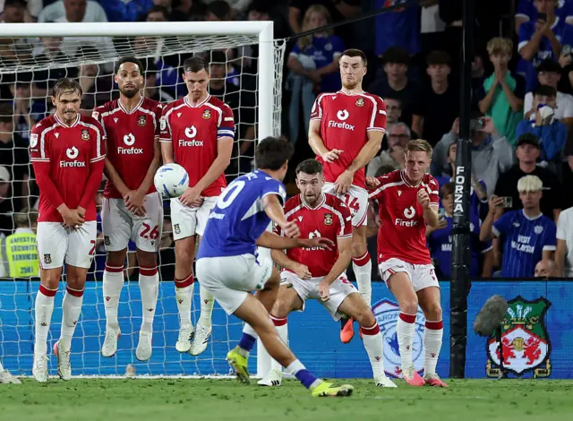 Cardiff's Rubin Colwill scores