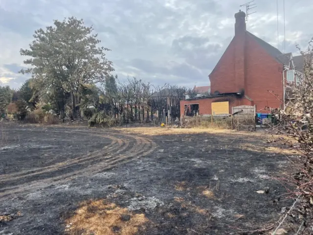Fields behind Racecourse Lane, Stourbridge