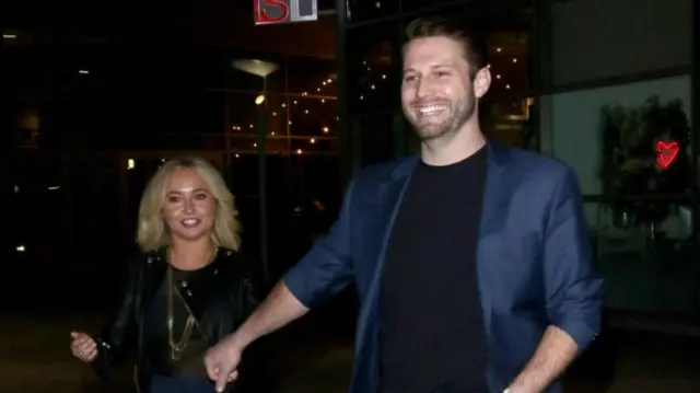 Hayden Panettiere and Brian Hickerson are seen on January 31, 2019 in Los Angeles, CA.